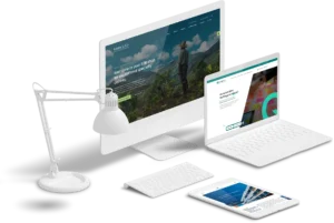 Geräte mit Webdesign Beispielen